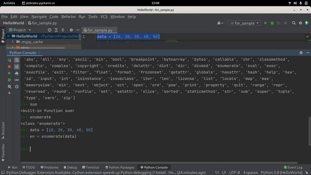 TUTO Python : La boucle for et les instructions break et continue. смотреть онлайн