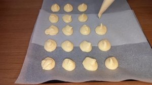 Пирожное "Буше" с заварным кремом. Простой и вкусный рецепт нежного пирожного БУШЕ.