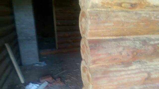 ОБЗОР Бревенчатый дом:пол,потолок,проемы косяки интересные решение 1 часть смотреть онлайн