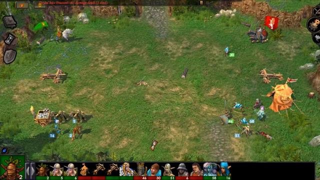 Heroes of might and magic 5 multiplayer #16 Haven(Knight) VS Sylvan(Ranger)Standart смотреть онлайн