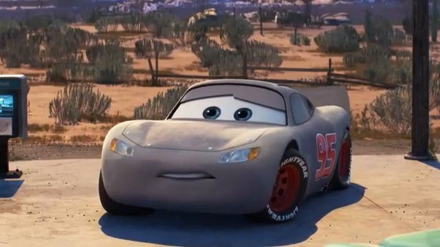 Lightning McQueen After-Crash Scene