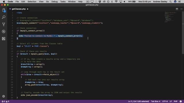 Swift - Create and Connect iOS App to web service. смотреть онлайн