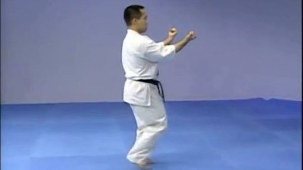 Каратэ Киокушинкай: Ката - Санчин | Kyokushin Karate: Kata - Sanchin