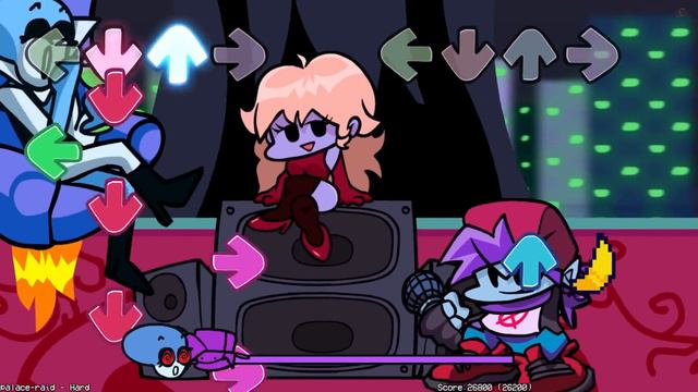 Friday Night Funkin' Vs Queen Week + Cutscenes (FNF Mod/Hard) (Deltarune Chapter 2 Mod/Banana) смотреть онлайн