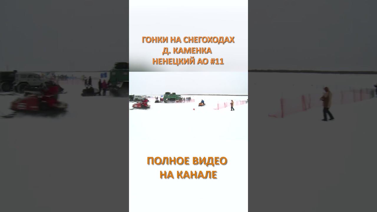 ГОНКИ НА СНЕГОХОДАХ КАМЕНКА 11 SHORTS #SHORTS смотреть онлайн