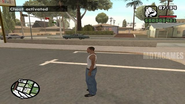 GTA San Andreas - CJ and BMX Bike Higher Jump Cheats смотреть онлайн