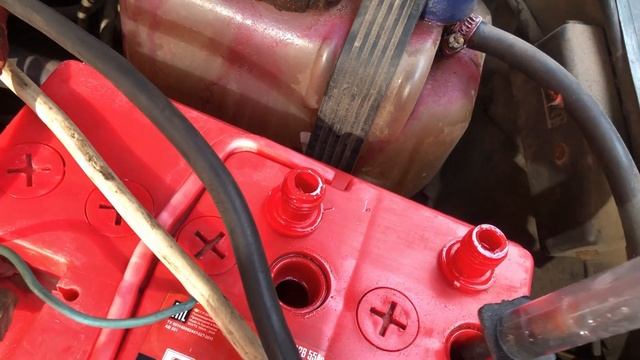 Аккумулятор BOLK 55 тестирую плотность электролита методом перемешивания на машине . Результат . смотреть онлайн