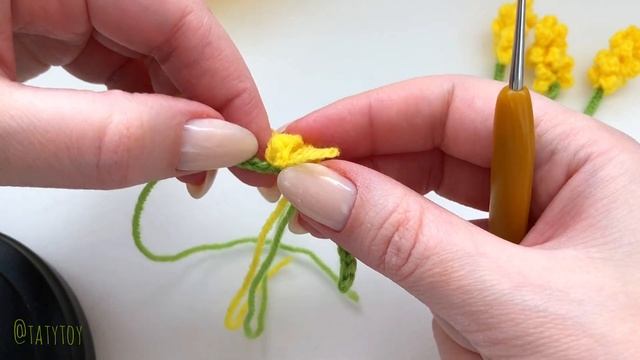 Мастер класс Брошь крючком «Мимоза» смотреть онлайн