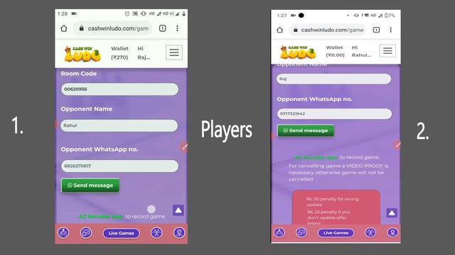 How To Play on Cash Win Ludo ! смотреть онлайн