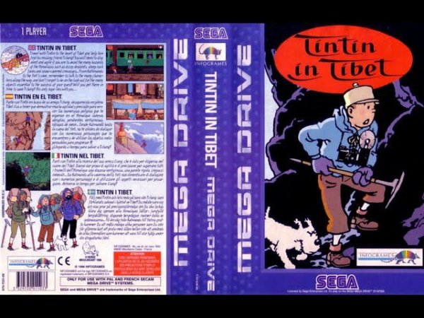 Tintin in Tibet (sega) - dropped (не пройден)