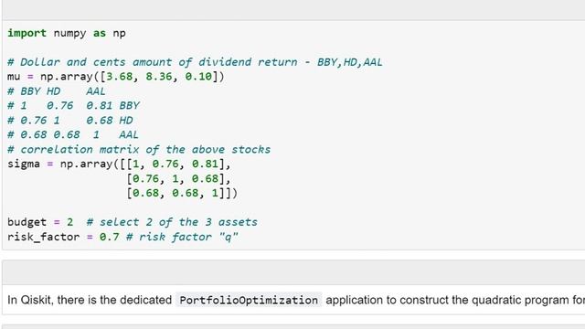 IBM Qiskit - Stock Market Optimization - Correlation Matrix смотреть онлайн