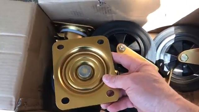 Колёса 200/50-100 для четырёхколесных мусорных евро баков