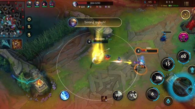 Keseruan Bermain League of Legends Wild Rift Gameplay Android Mobile No Commentary смотреть онлайн
