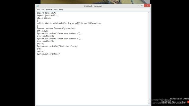 Addition,Substraction,Multiplication,Division in one file using java смотреть онлайн