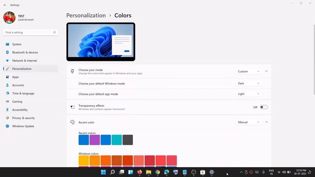 Windows 11: How to Change Taskbar Color To Black or Dark Grey смотреть онлайн