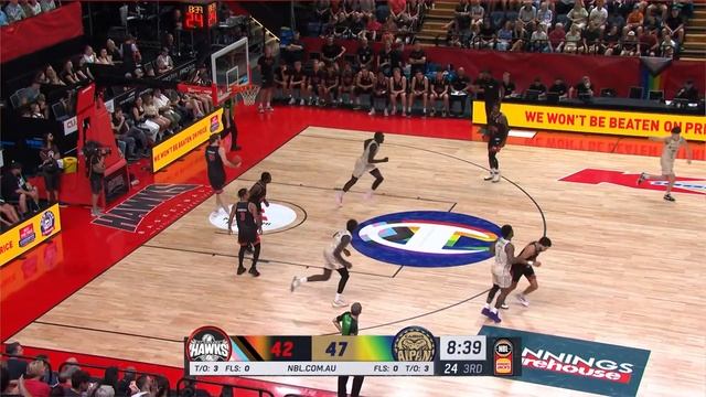 NBL24 Round 16 - Illawarra Hawks vs Cairns Taipans смотреть онлайн