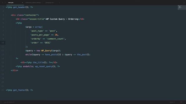WordPress Custom Query - Part 02 - Sorting смотреть онлайн