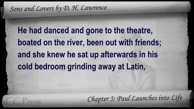 Chapter 05-1 - Sons and Lovers by D. H. Lawrence - Paul Launches into Life смотреть онлайн