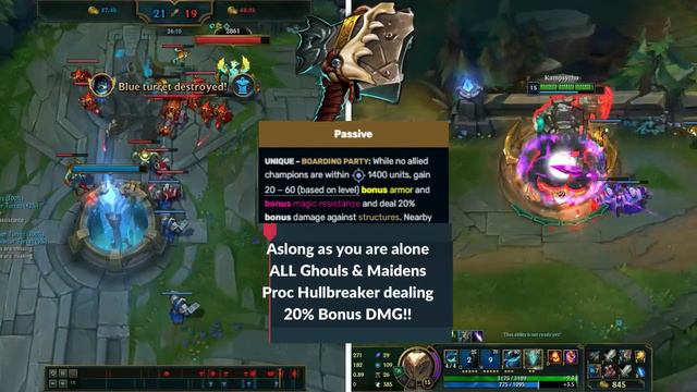 Double Splitpush Yorick - (Release Maiden #9) - [ League of Legends ] смотреть онлайн