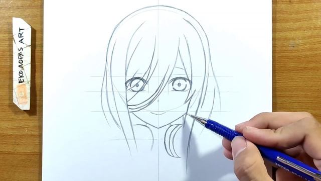 How to Draw MIKU Nakano [Gotoubun no Hanayome] - Step by step смотреть онлайн