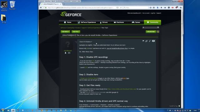 [2017] This is how you do install Nvidia + GeForce Experience смотреть онлайн