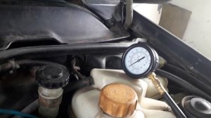 daewoo nexia  замер давления масла