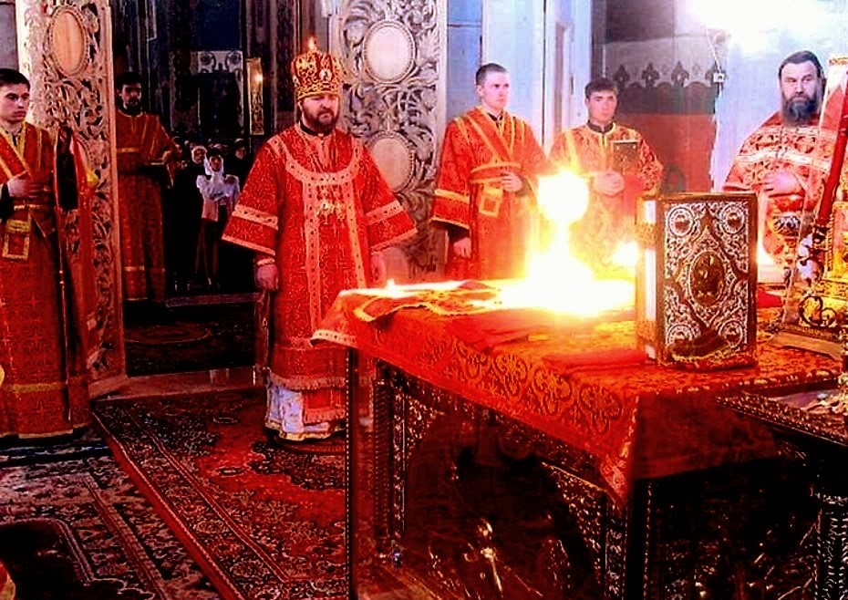 Литургия с пояснением Святых Отцов смотреть онлайн