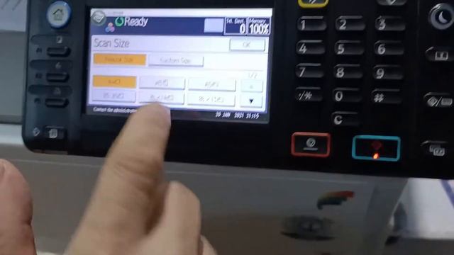 مكن تصوير ريكو- تشغيل الاسكنر - بدون برامج -Scanning To USB Ricoh MP 305 смотреть онлайн