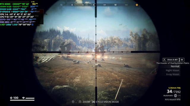 Generation Zero | RTX 4080 | I7 8700K | 1440p Ultra Settings