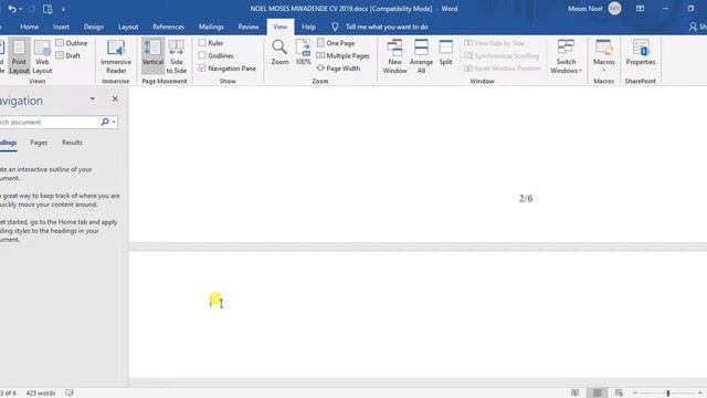 How to delete blank page between pages in Microsoft Word смотреть онлайн