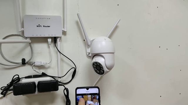 камера Wi-fi поворотная для улицы