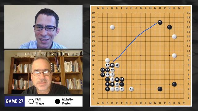 AlphaGo vs. The World: Game 27, Fan Tingyu 9p (W) vs. AlphaGo Master (B) смотреть онлайн