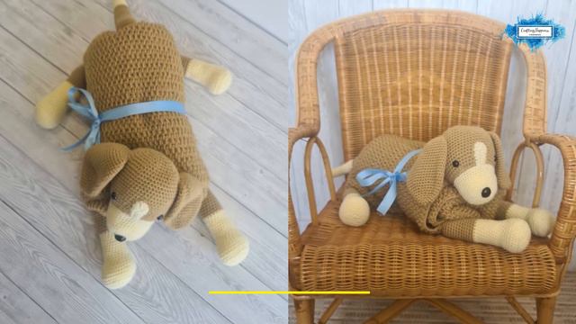3in1 Beagle Dog Baby Blanket | Crafting Happiness PROMO VIDEO смотреть онлайн