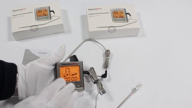 Термометр ThermoPro TP-16S (-10°C ... 300°C) обзор модели смотреть онлайн