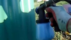 покраска шифера часть 2