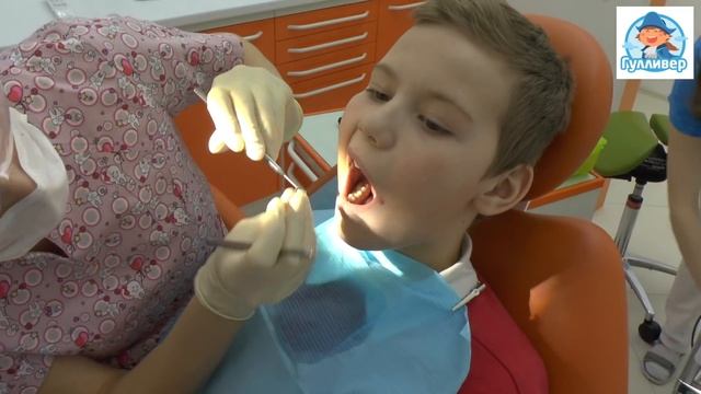 ГУЛЛИВЕР - ДЕТСКАЯ СТОМАТОЛОГИЯ УФА - ЗУБНОЙ ВРАЧ THE DENTIST ? ЧУТЬ НЕ ОТКУСИЛ ПАЛЕЦ ВРАЧУ смотреть онлайн