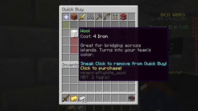 MINECRAFT BEDWARS| I WAS SO CLOSE- Hypixel Server Java 1.14.4 смотреть онлайн