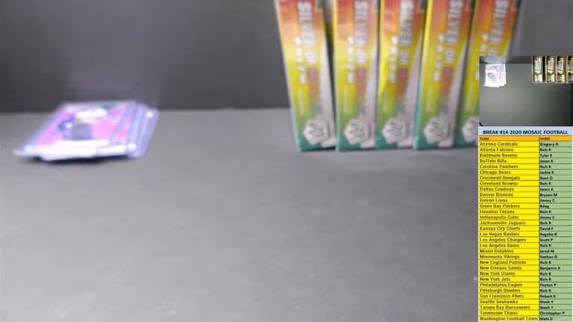 GRIFF BREAKS #14 2020 MOSAIC Football Blasters, Hangers and Cello Packs смотреть онлайн