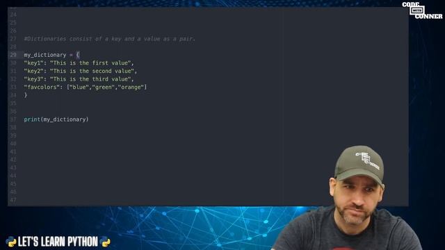 Let's Learn Python - Dictionaries - Unit 5 Topic 4 смотреть онлайн