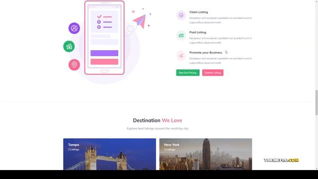 Mayuka - Directory and Listing WordPress Theme local listing online service смотреть онлайн