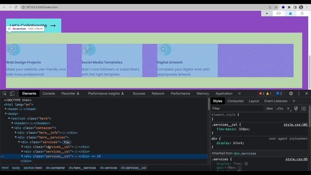 Верстка сайта с нуля для начинающих | HTML, Flexbox CSS, Swiper | Создаем сайт веб-студии смотреть онлайн