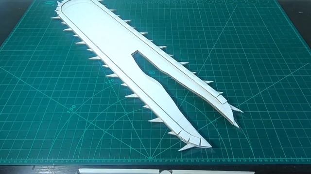 Chainsaw Arm Cardboard tutorial DIY (free template) | Low cost chainsaw man cosplay смотреть онлайн