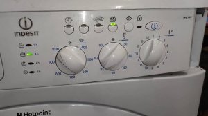 Hotpoint indesit WIL 105 - Cotton 70°C