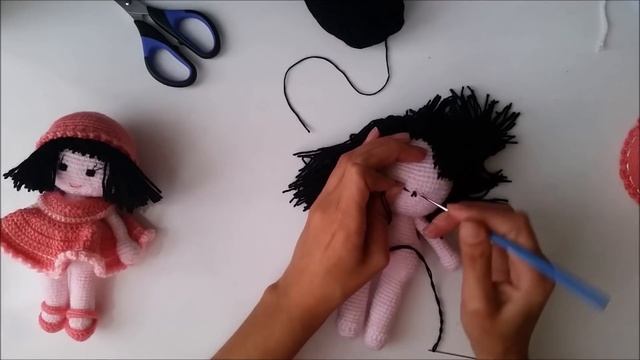 Amigurumi Bebek Yapımı 5 (Crochet Amigurumi Baby 5)