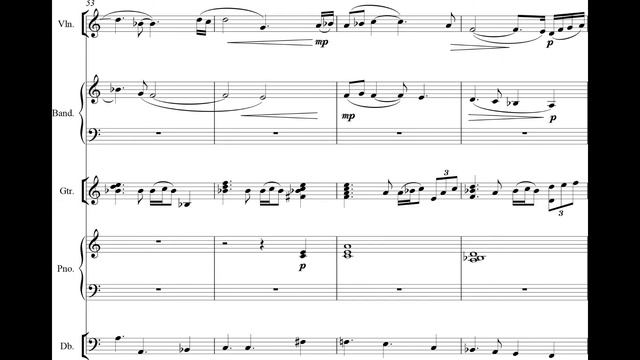 Graham Lynch - Milonga Azure, Tango for Quintet (2003) [Score-Video] смотреть онлайн