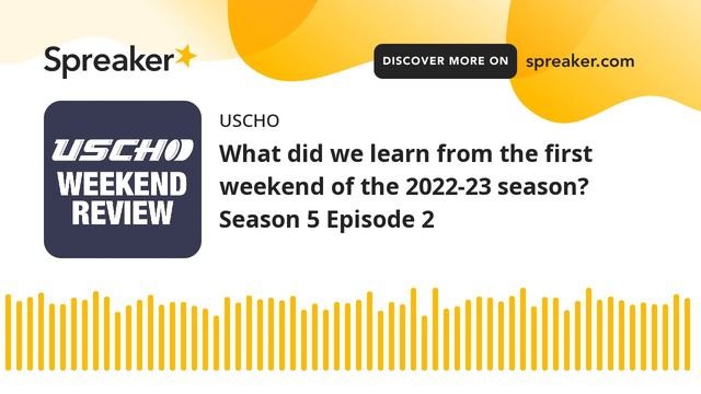 What did we learn from the first weekend of the 2022-23 season? Season 5 Episode 2 смотреть онлайн