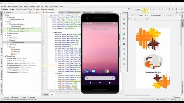 Material UI/UX Splash Screen with Animation | Android Studio | Fast Generation смотреть онлайн