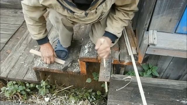 Изготовление деревянных нагелей без электричества смотреть онлайн