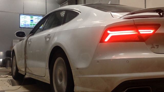 Eurocode чип тюнинг Ауди А7 3.0TFSI Stage1 461hp (stock pulley)