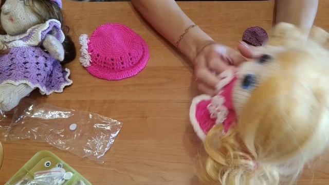 Вяжем куклу спицами смотреть онлайн